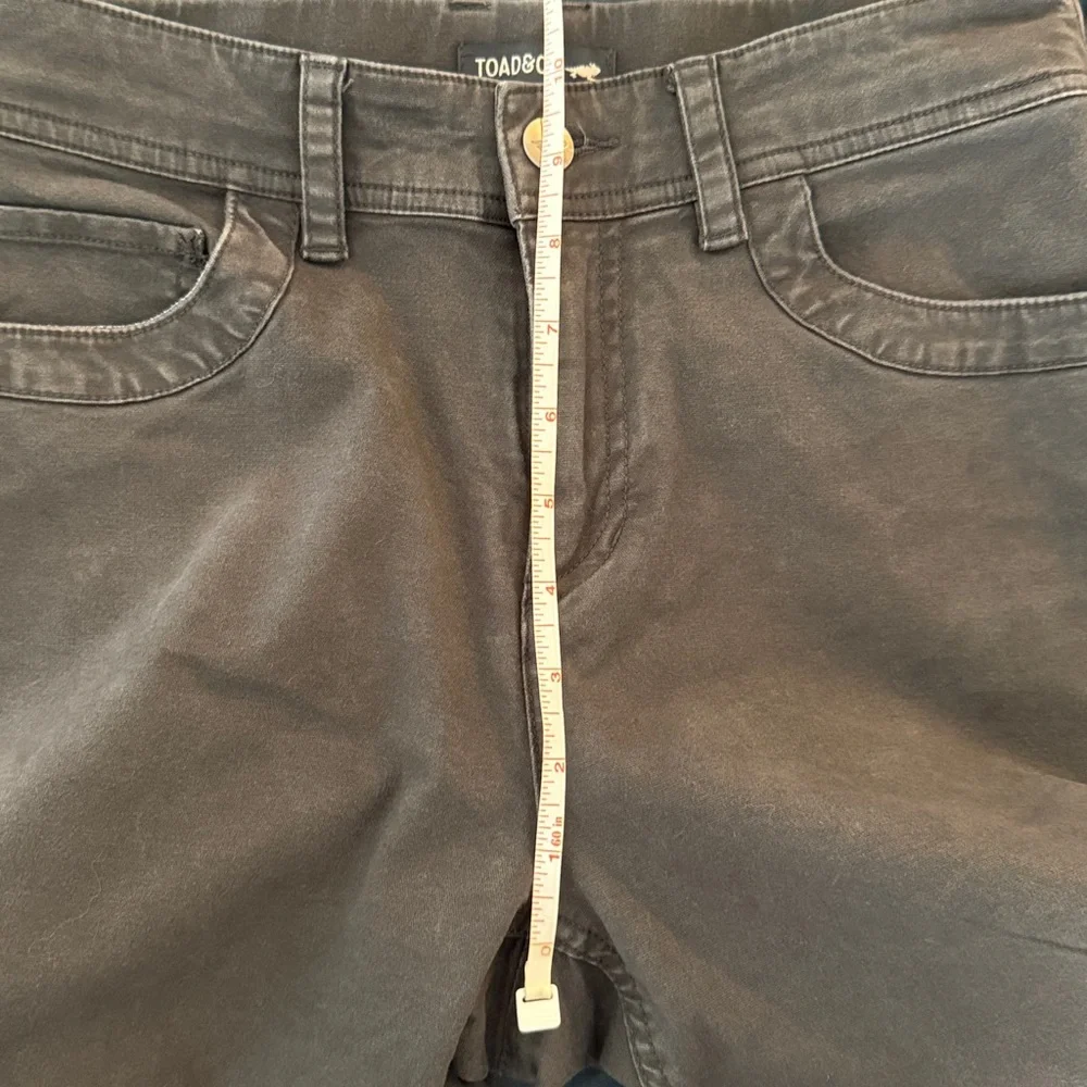Toad & Co Earthworks Wide Leg Pant - grey/soot - size 2 - Picture 7 of 8